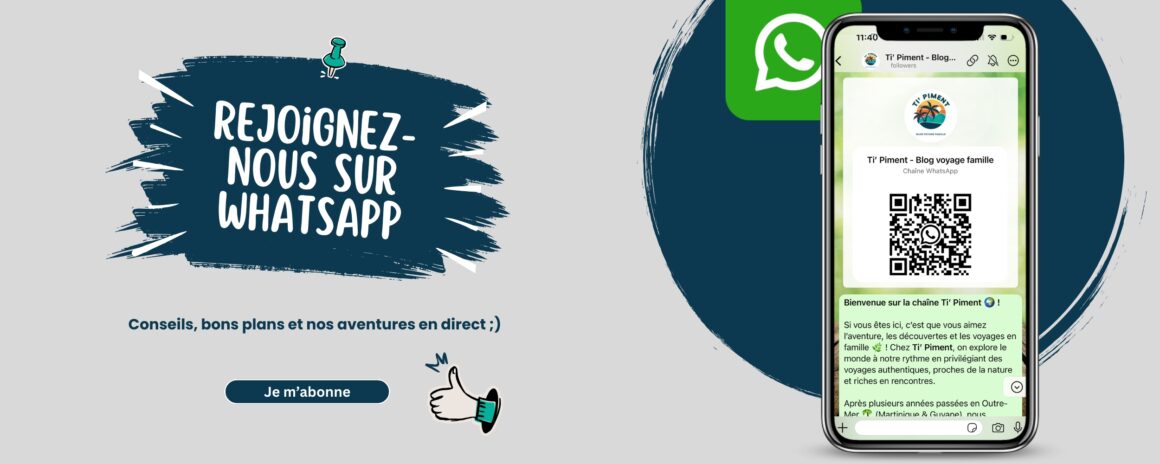 chaine WhatsApp ti piment blog voyage
