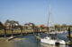Port du Crotoy sous le soleil au printemps
