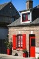 façades colorées du Crotoy