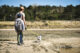 Balade avec notre chien Orlie dans la réserve naturelle de la Baie de Somme