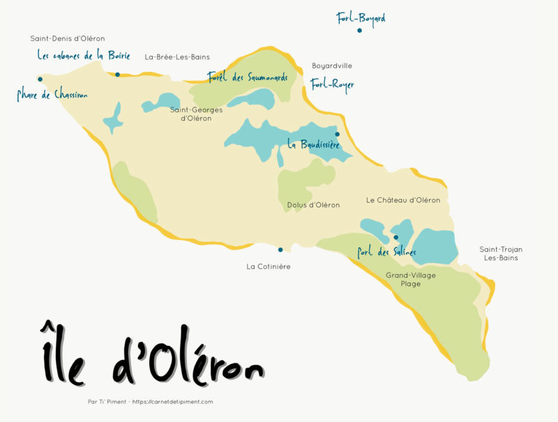 L'île d'Oléron en famille que voir,