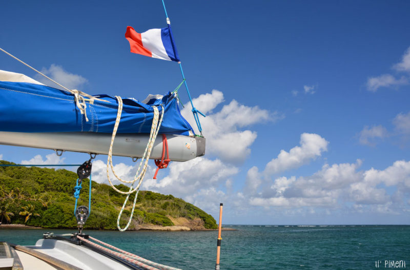 catamaran fonds blancs martinique